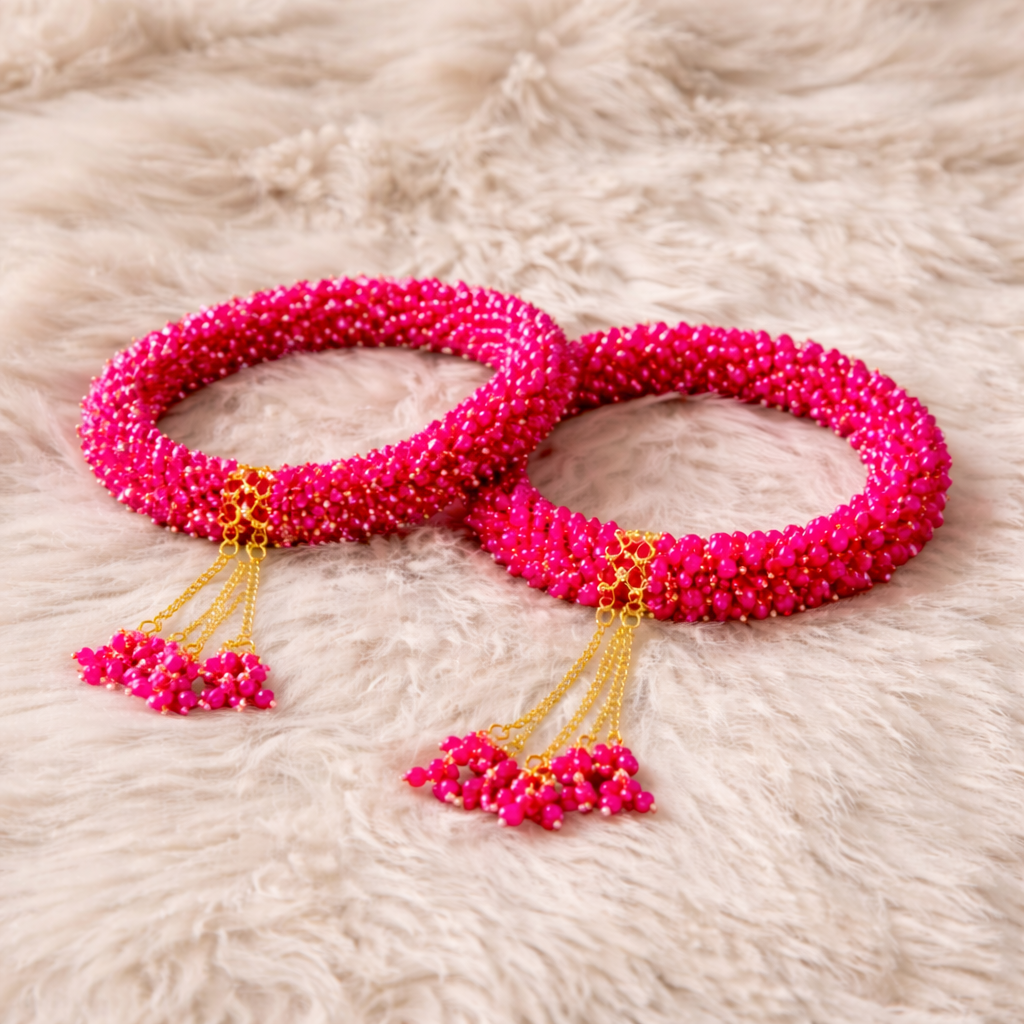 Gajray With Bangles