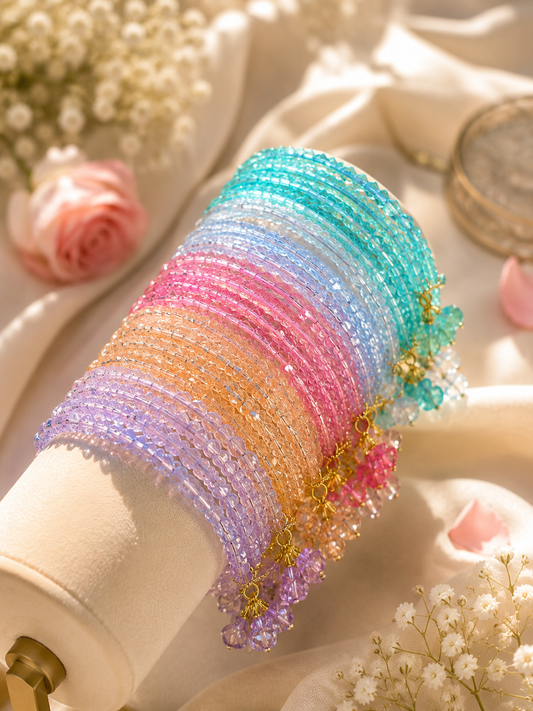 Floral Bangle Set