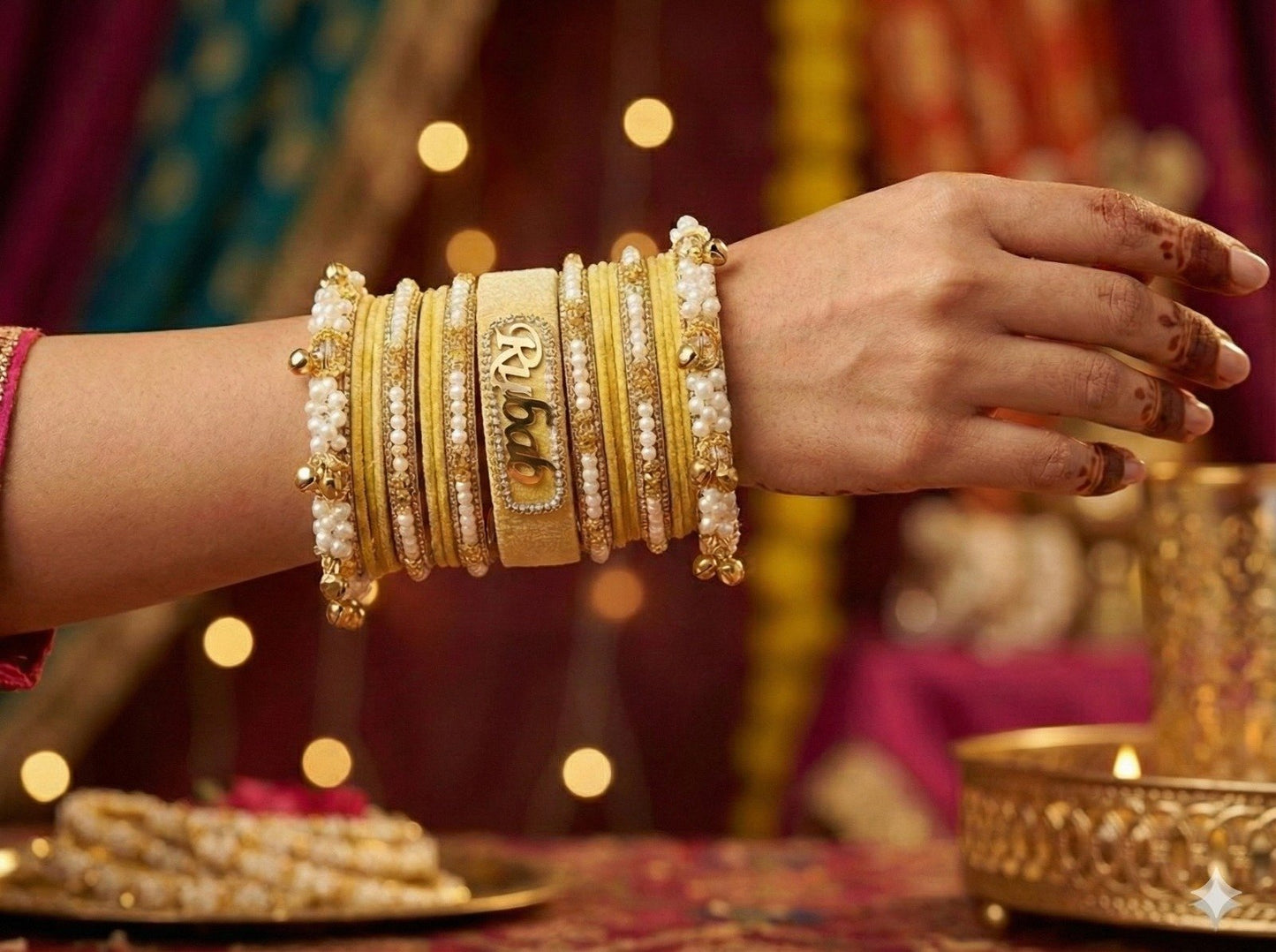 Personalized Name Bangles  (Chorian)